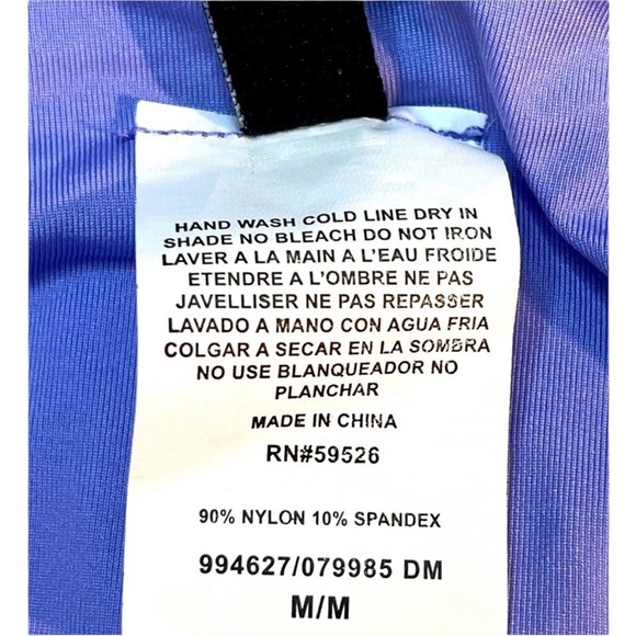 Becca Swim Bottoms, High Waist, Color Purple/Lavender, Size Medium, NWOT - Picture 8 of 8